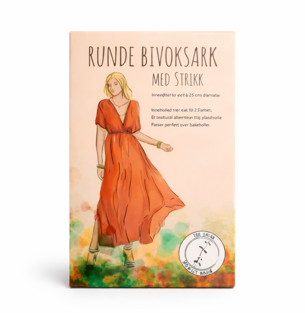 Runde bivoksark (25 cm) - 10 pk